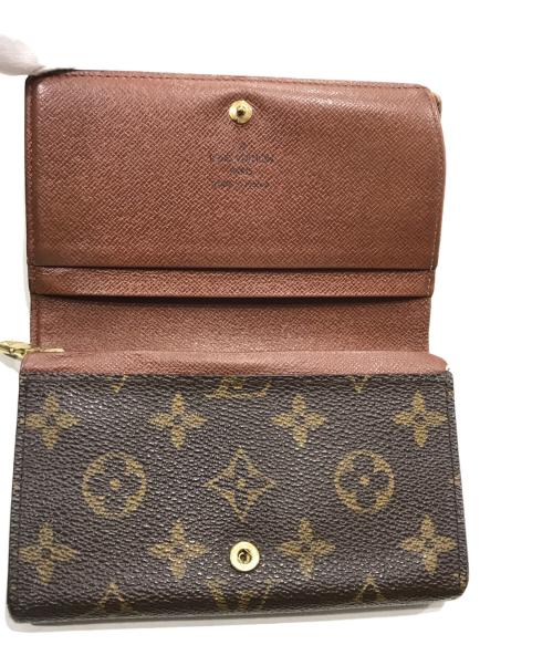 LOUIS VUITTON（ルイ ヴィトン）LOUIS VUITTON (ルイ ヴィトン) ポルトモネ・ビエ・トレゾール/2つ折り財布の古着・服飾アイテム
