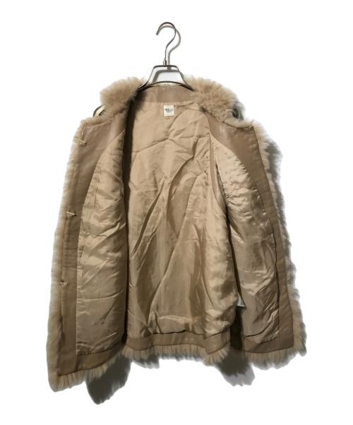 Ron Herman（ロンハーマン）Ron Herman (ロンハーマン) Fur Vest / ゴートファーベスト ベージュ サイズ:Sの古着・服飾アイテム