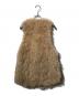 Ron Herman (ロンハーマン) Fur Vest / ゴートファーベスト ベージュ サイズ:S：32000円