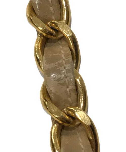 CHANEL（シャネル）CHANEL (シャネル) マトラッセ チェーンショルダーバッグ ベージュの古着・服飾アイテム