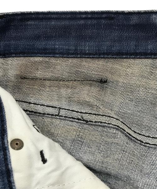 DSQUARED2（ディースクエアード）DSQUARED2 (ディースクエアード) ステッチ加工デニムパンツ インディゴ サイズ:48の古着・服飾アイテム