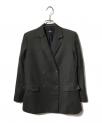 ）の古着「Sleek Flannel Slim ダブルジャケット」｜カーキ
