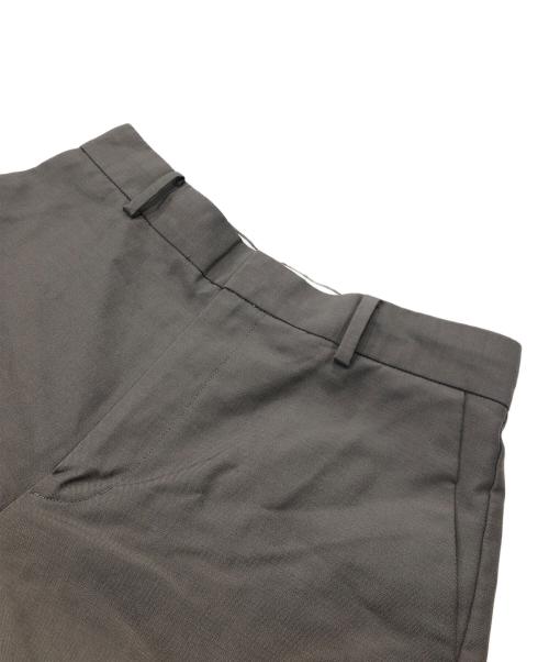 IRENE（アイレネ）IRENE (アイレネ) Slashed トラウザーパンツ グレー サイズ:34の古着・服飾アイテム