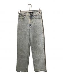 ISABEL MARANT（イザベルマラン）の古着「ブリーチデザインカットオフデニムパンツ」｜インディゴ