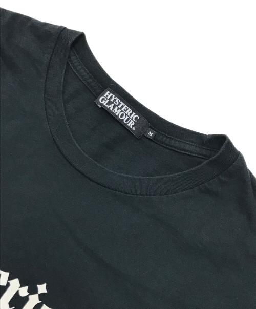 Hysteric Glamour（ヒステリックグラマー）Hysteric Glamour (ヒステリックグラマー) ガールプリントTシャツ/クルーネック半袖Tシャツ ブラック サイズ:Mの古着・服飾アイテム