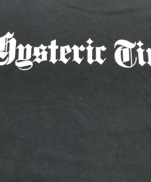 Hysteric Glamour（ヒステリックグラマー）Hysteric Glamour (ヒステリックグラマー) ガールプリントTシャツ/クルーネック半袖Tシャツ ブラック サイズ:Mの古着・服飾アイテム