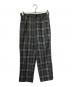 Burberry's（バーバリーズ）の古着「ウールブレンドノヴァチェックパンツ」｜グレー
