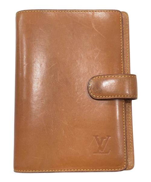 LOUIS VUITTON（ルイ ヴィトン）LOUIS VUITTON (ルイ ヴィトン) アジェンダPM/手帳カバー ブラウンの古着・服飾アイテム