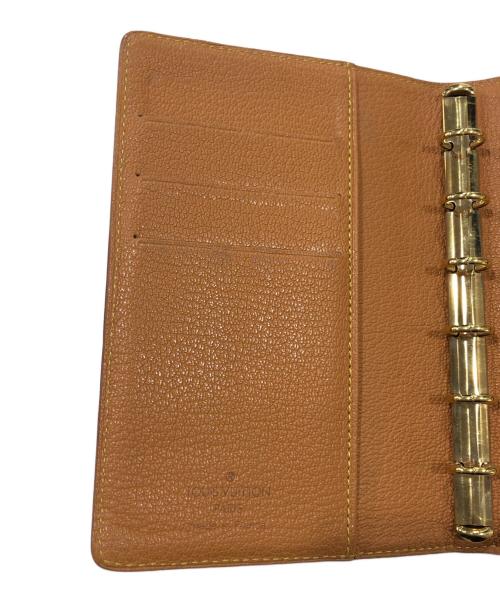 LOUIS VUITTON（ルイ ヴィトン）LOUIS VUITTON (ルイ ヴィトン) アジェンダPM/手帳カバー ブラウンの古着・服飾アイテム