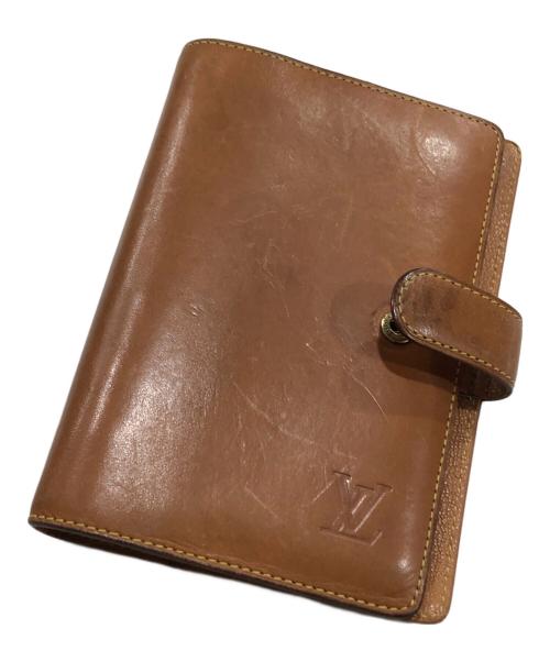 LOUIS VUITTON（ルイ ヴィトン）LOUIS VUITTON (ルイ ヴィトン) アジェンダPM/手帳カバー ブラウンの古着・服飾アイテム