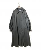 ETRE TOKYOエトレトウキョウ）の古着「ウールチノコンシャススリーブトレンチコート」｜グレー