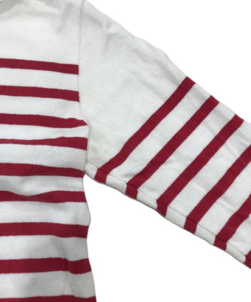MADISON BLUE（マディソンブルー）MADISON BLUE (マディソンブルー) SAILOR BORDER L/S TEE/カットソー レッド×ホワイト サイズ:xsの古着・服飾アイテム