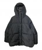 emmi atelierエミアトリエ）の古着「サステナブルフーディーダウンジャケット」｜ブラック