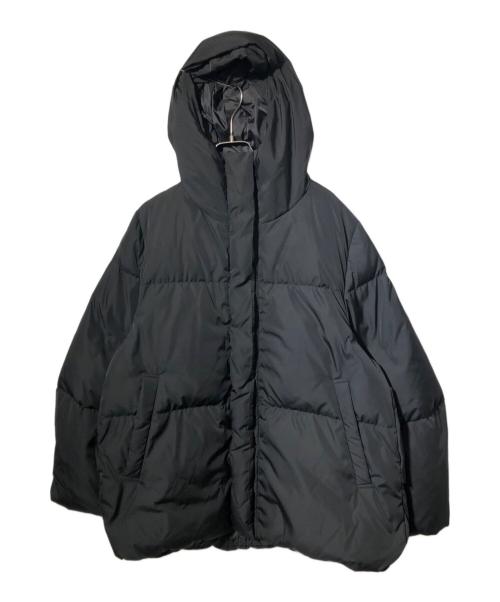 emmi atelier（エミアトリエ）emmi atelier (エミアトリエ) サステナブルフーディーダウンジャケット ブラック サイズ:FREEの古着・服飾アイテム