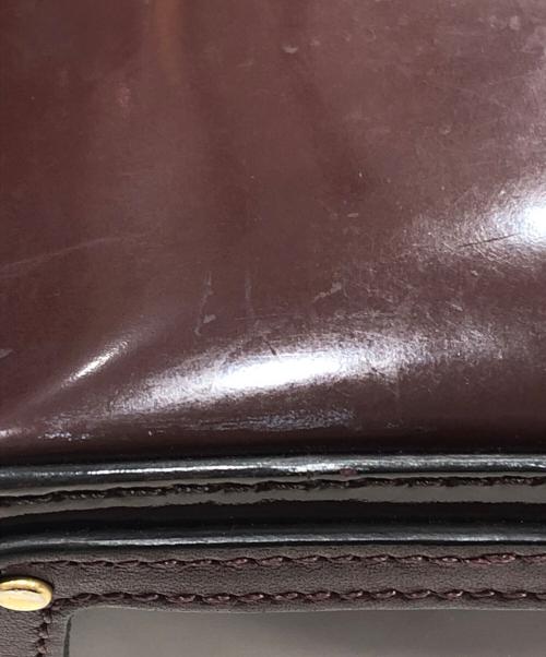 Chloe（クロエ）Chloe (クロエ) ROY ロイ ミニ 2WAY レザーショルダーバッグ ボルドーの古着・服飾アイテム