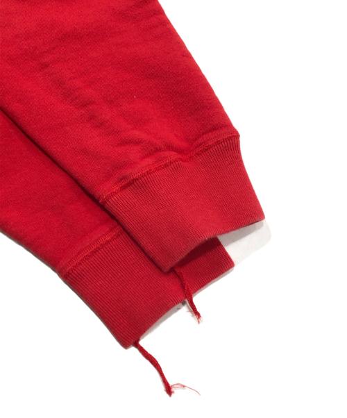 Godard haberdashery（ゴダール ハバダッシェリー）Godard haberdashery (ゴダール ハバダッシェリー) プリントスウェット レッド サイズ:Ｓの古着・服飾アイテム