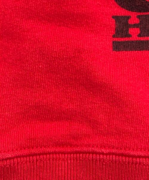 Godard haberdashery（ゴダール ハバダッシェリー）Godard haberdashery (ゴダール ハバダッシェリー) プリントスウェット レッド サイズ:Ｓの古着・服飾アイテム