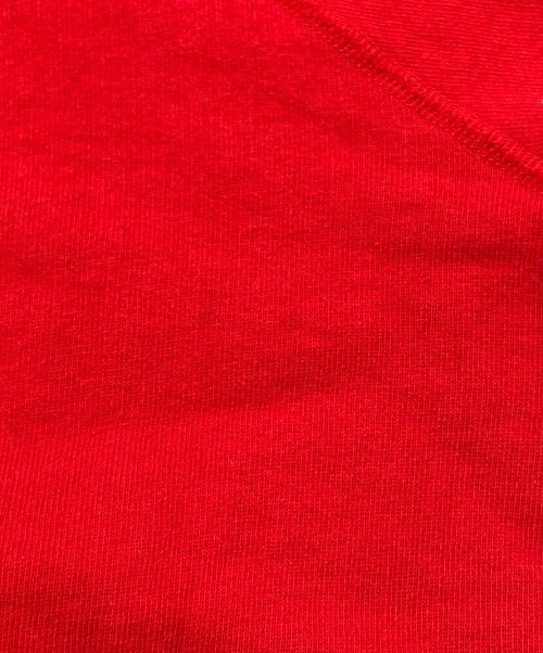 Godard haberdashery（ゴダール ハバダッシェリー）Godard haberdashery (ゴダール ハバダッシェリー) プリントスウェット レッド サイズ:Ｓの古着・服飾アイテム