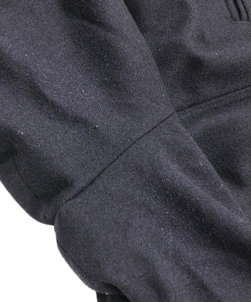 m's braque（エムズブラック）m's braque (エムズブラック) サイドラインウールナイロンスラックス ネイビー サイズ:SIZE 38の古着・服飾アイテム
