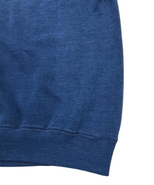 BALFOUR（バルフォア）BALFOUR (バルフォア) S/S プリント ラグランスウェット/半袖スウェット ブルー サイズ:Lの古着・服飾アイテム