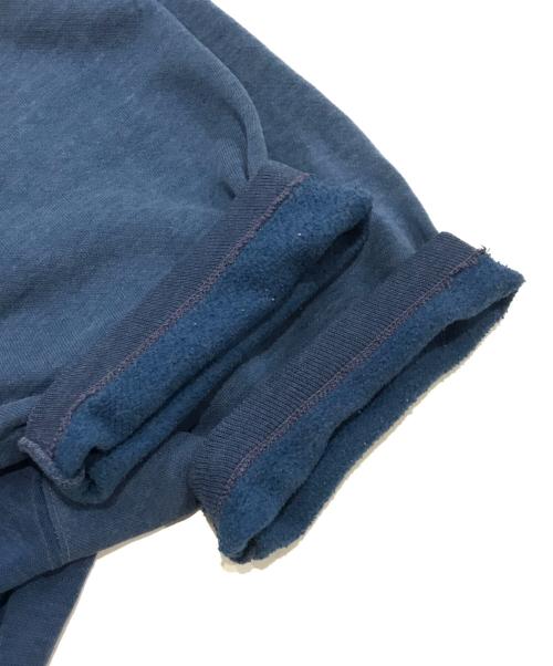 BALFOUR（バルフォア）BALFOUR (バルフォア) S/S プリント ラグランスウェット/半袖スウェット ブルー サイズ:Lの古着・服飾アイテム