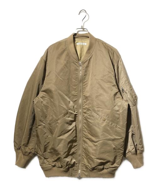 R'IAM-Plage（リアムプラージュ）R'IAM-Plage (リアムプラージュ) MA1 LONGブルゾン ブラウン サイズ:38の古着・服飾アイテム