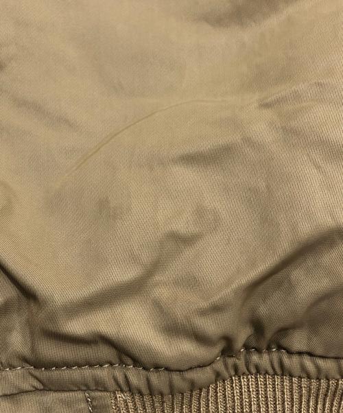 R'IAM-Plage（リアムプラージュ）R'IAM-Plage (リアムプラージュ) MA1 LONGブルゾン ブラウン サイズ:38の古着・服飾アイテム