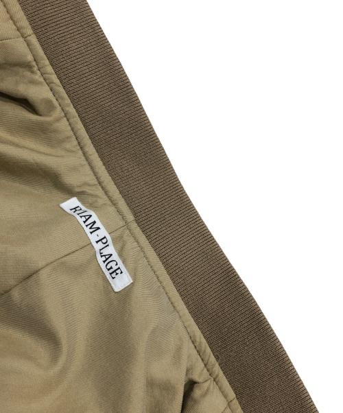 R'IAM-Plage（リアムプラージュ）R'IAM-Plage (リアムプラージュ) MA1 LONGブルゾン ブラウン サイズ:38の古着・服飾アイテム