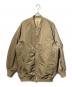 R'IAM-Plage（リアムプラージュ）の古着「MA1 LONGブルゾン」｜ブラウン