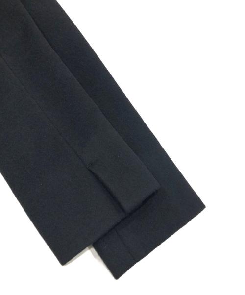 23区（ニジュウサンク）23区 (ニジュウサンク) フォックスファーカシミヤコート ブラック サイズ:40の古着・服飾アイテム
