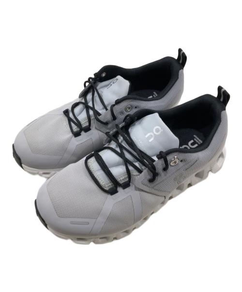 on（オン）On (オン) Cloud 5 Waterproof スニーカー グレー サイズ:24cmの古着・服飾アイテム