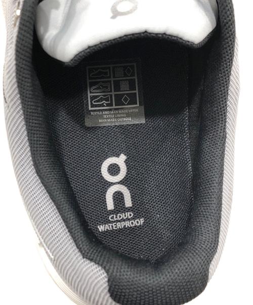 on（オン）On (オン) Cloud 5 Waterproof スニーカー グレー サイズ:24cmの古着・服飾アイテム