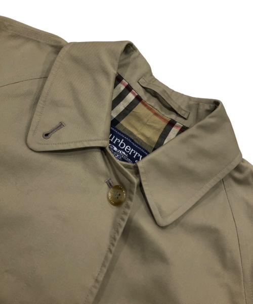 Burberry's（バーバリー）Burberry's (バーバリーズ) 裏ノヴァチェックステンカラーコート ベージュ サイズ:表記なしの古着・服飾アイテム
