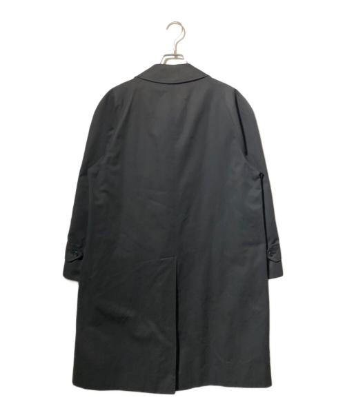 Burberry's（バーバリーズ）Burberry's (バーバリーズ) 裏チェックステンカラーコート ブラック サイズ:表記なしの古着・服飾アイテム