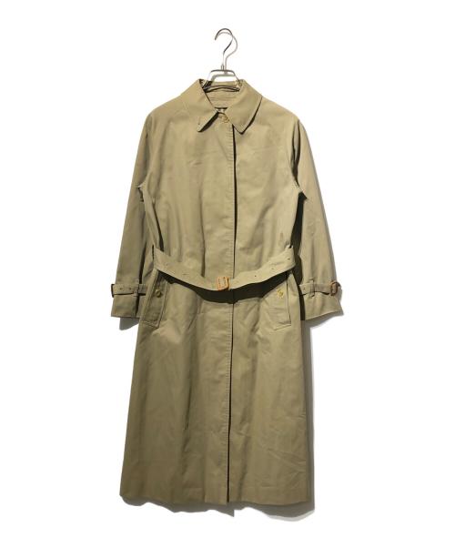 Burberry's（バーバリー）Burberry's (バーバリーズ) 一枚袖 裏ノヴァチェックステンカラーコート ベージュ サイズ:表記なしの古着・服飾アイテム