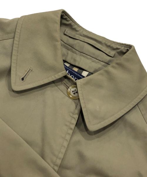 Burberry's（バーバリー）Burberry's (バーバリーズ) 一枚袖 裏ノヴァチェックステンカラーコート ベージュ サイズ:表記なしの古着・服飾アイテム