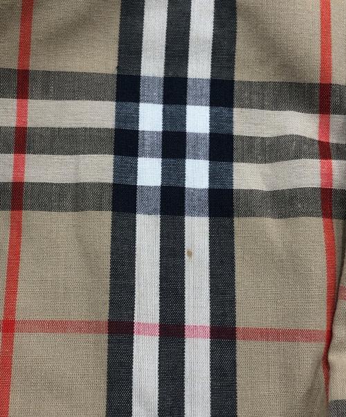 Burberry's（バーバリー）Burberry's (バーバリーズ) 一枚袖 裏ノヴァチェックステンカラーコート ベージュ サイズ:表記なしの古着・服飾アイテム
