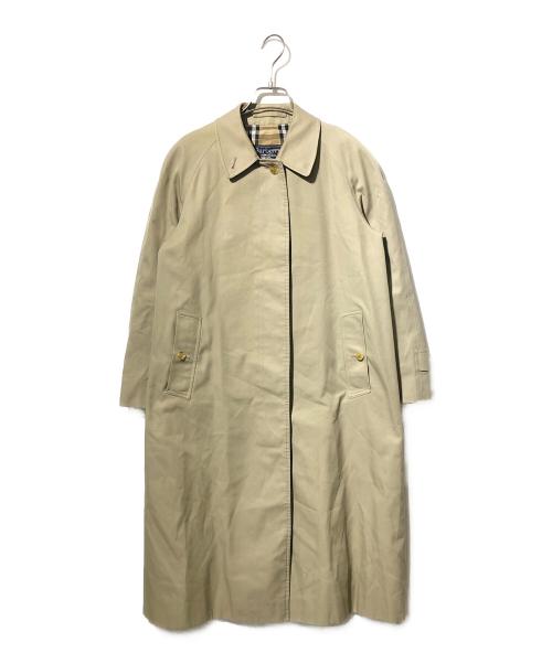 Burberry's（バーバリーズ）Burberry's (バーバリーズ) 裏ノヴァチェックステンカラーコート ベージュ サイズ:表記なしの古着・服飾アイテム