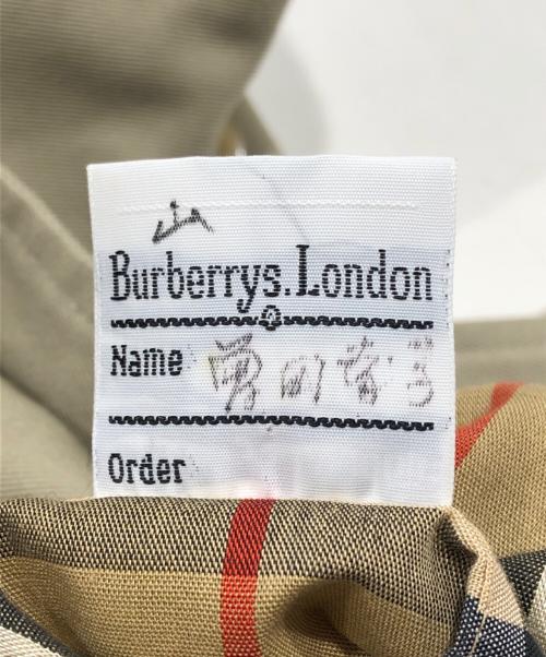 Burberry's（バーバリーズ）Burberry's (バーバリーズ) 裏ノヴァチェックステンカラーコート ベージュ サイズ:表記なしの古着・服飾アイテム