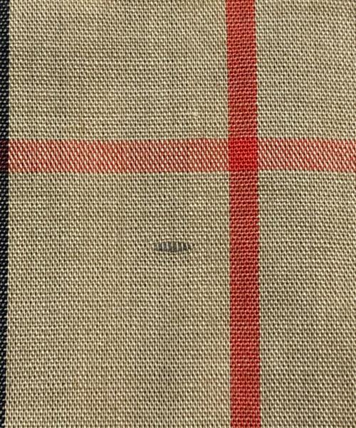 Burberry's（バーバリーズ）Burberry's (バーバリーズ) 裏ノヴァチェックステンカラーコート ベージュ サイズ:表記なしの古着・服飾アイテム