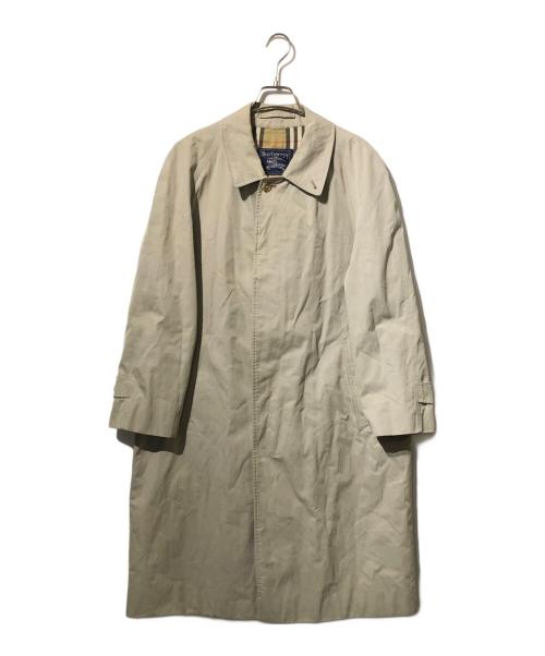 Burberry's（バーバリーズ）Burberry's (バーバリーズ) 裏ノヴァチェックステンカラーコート ベージュ サイズ:表記なしの古着・服飾アイテム