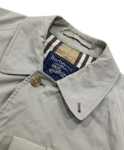 Burberry's（バーバリーズ）Burberry's (バーバリーズ) 裏ノヴァチェックステンカラーコート ベージュ サイズ:表記なしの古着・服飾アイテム