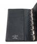 中古・古着 LOUIS VUITTON (ルイ ヴィトン) 手帳カバー ブラック：8000円