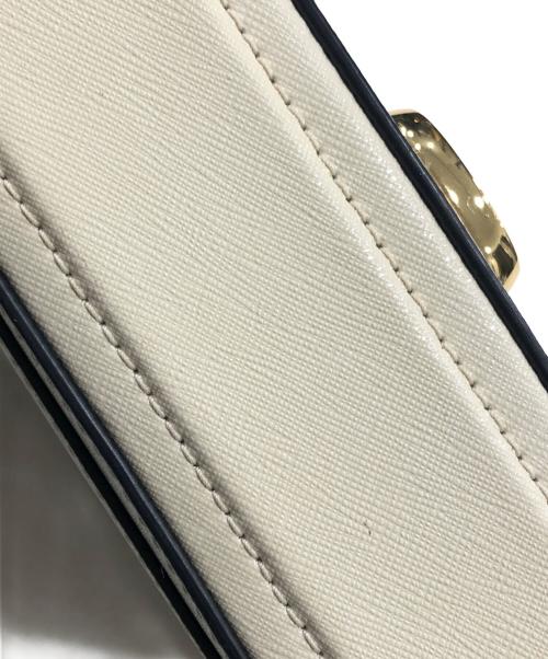 MARC JACOBS（マークジェイコブズ）MARC JACOBS (マークジェイコブズ) スナップショットショルダーバッグ ベージュ×ピンクの古着・服飾アイテム