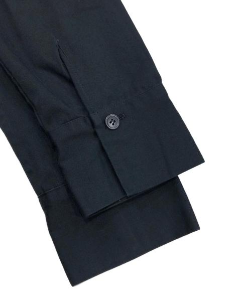 yohji yamamoto+noir（ヨウジヤマモトプリュスノアール）yohji yamamoto+Noir (ヨウジヤマモトプリュスノアール) テーラードカラーシャツ ブラック サイズ:1の古着・服飾アイテム