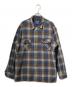 PENDLETON（ペンドルトン）の古着「オンブレチェックウールシャツ/BOARD SHIRT」｜ブラウン