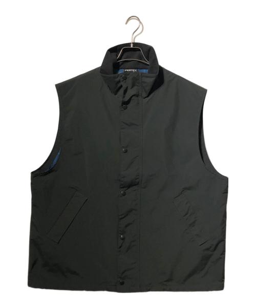 nanamica（ナナミカ）nanamica (ナナミカ) ベスト/2L PERTEX UNLIMITED Field Vest ブラック サイズ:XLの古着・服飾アイテム