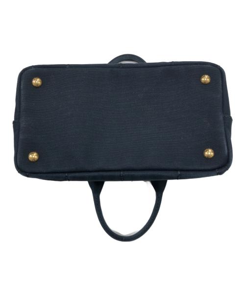 PRADA（プラダ）PRADA (プラダ) カナパ2WAYトートバッグ ネイビーの古着・服飾アイテム