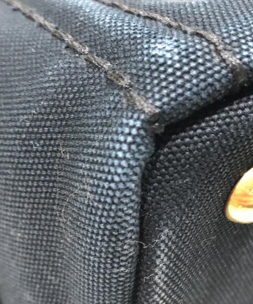 PRADA（プラダ）PRADA (プラダ) カナパ2WAYトートバッグ ネイビーの古着・服飾アイテム