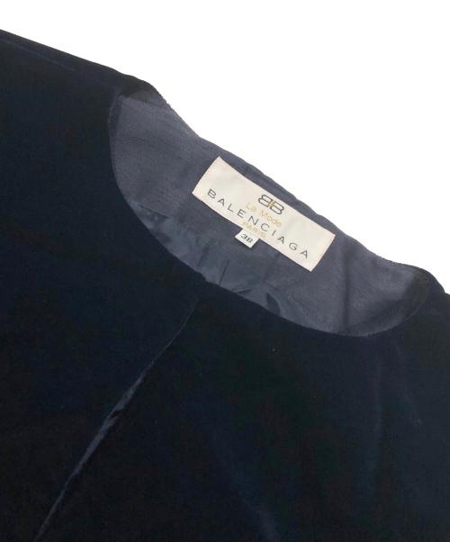 BALENCIAGA（バレンシアガ）BALENCIAGA (バレンシアガ) ベロアセットアップ ネイビー サイズ:38の古着・服飾アイテム